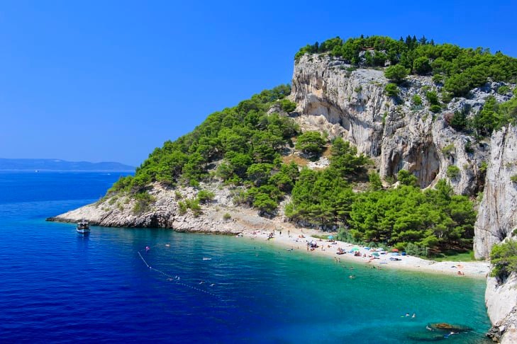 Best beaches to avoid crowds on Makarska Riviera